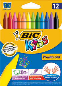 BIC plastidecor crayons