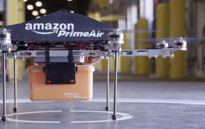 If CEO Jeff Bezos gets his way, Amazon will be able to deliver to the customer’s door by drone in the near future, according to Doug Stephens