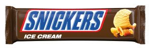 The Snickers Ice Cream is the number two ice cream bar on the market, after Mars Ice Cream