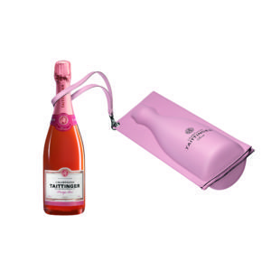 During Febvre’s summer promotion, Taittinger Rosé comes with a fitted cool bag, while stocks last