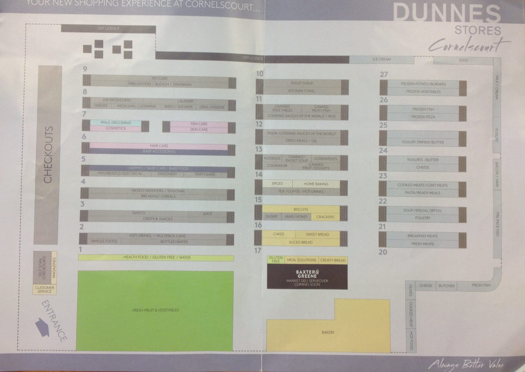 Major revamp underway at Dunnes Stores Cornelscourt Shelflife Magazine