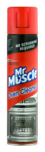 ‘No scrubbing required’ with Mr Muscle Oven Cleaner