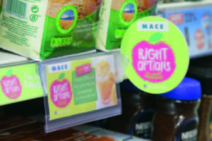 Mace’s Right Options is aimed at encouraging customers to make healthy choices in their local convenience store