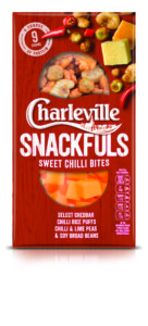 New Charleville Snackfuls Bites are available in two variants, Crunchy BBQ Bites and Sweet Chilli Bites
