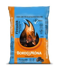 Bord na Móna’s Firequick range suits consumers looking for a quick lighting and shorter burn time product
