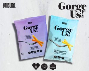 Unislim’s Gorge Us brand was created to offer healthy chips for health-conscious consumers, with top dieticians giving their seal of approval