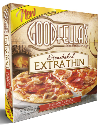 With Goodfella's Extra Thin pizzas, consumers can enjoy an everyday special occasion pizza with unique premium toppings