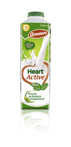 Avonmore has introduced new Heart Active Milk with added plant sterols which have been proven to reduce cholesterol