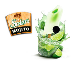 Solero Mojito will be avaliable for a limited time only this summer