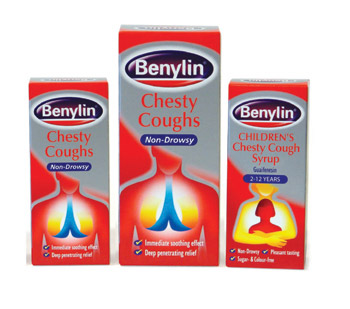 Benylin is Ireland’s number one cough brand 
