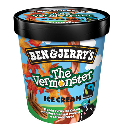 With over 140,000 votes cast during Ben & Jerry's ‘Unfairly Desserted' flavours campaign, The Vermonster was judged the winning flavour