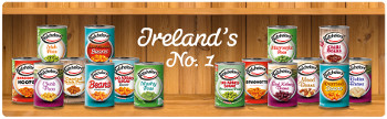 Batchelors is Ireland's number one brand within the baked beans and canned vegetables category