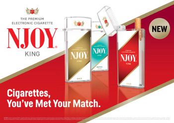 Njoy is the number one best-selling electronic cigarette in the US market