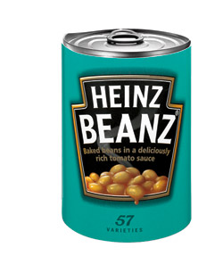Iconic Heinz Baked Beans had a label redesign last year