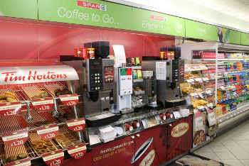 The store's coffee sales increased by 49% in 2012
