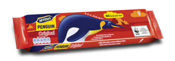 All Penguin products contain added calcium, no hydrogenated fat and no artificial colours or flavours