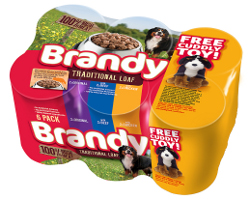 By collecting two tokens from the promotional Brandy six pack range, customers can collect a cute Brandy cuddly toy