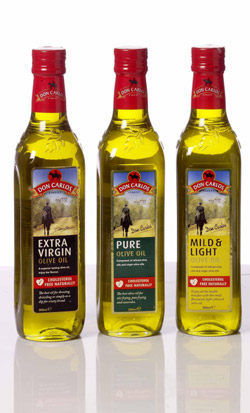 Don Carlos is Ireland’s number one olive oil with a 35.1% share of the market