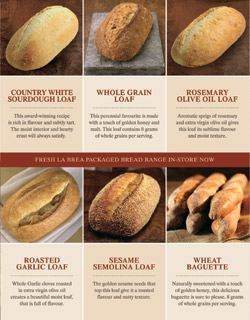 The La Brea Bakery range is now available in Ireland from Cuisine de France