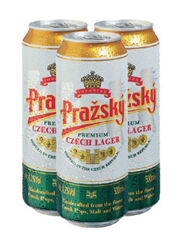 Prazsky is the biggest selling Eastern European beer brand and growing in market share