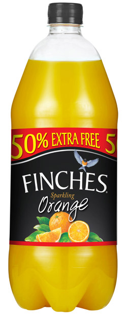 The new Finches 50% extra free