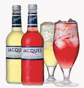 Jacques Fruit Cider is a premium fruit cider available in two flavours – Fruits des Bois and Orchard Fruits