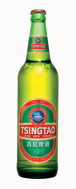 Tsingtao Lager is the number one selling Chinese beer