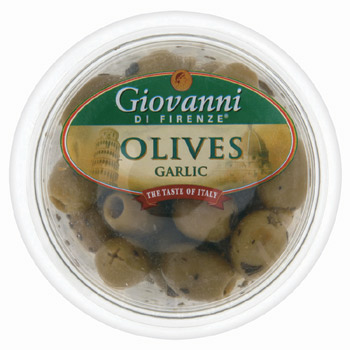 Giovanni Di Fizenze olives has a range of flavours and stuffings including feta, garlic, pesto and Italian spices 