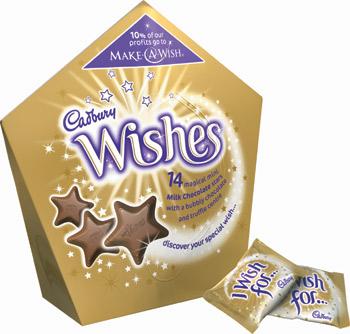 To celebrate the partnership and further support Make-A-Wish, Cadbury is introducing a new addition to the wishes brand – The Cadbury Wishes Gift pack