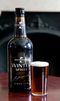 Winter Spirit is a limited edition ale from award winning master brewers Smithwick's