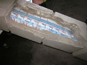 Smuggled tobacco