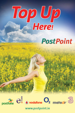 PostPoint supply mobile top-up for all Irish networks