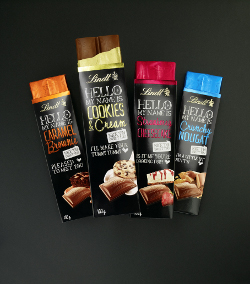 Lindt's new Hello range is set to surprise and delight Irish chocolate fans with four variants