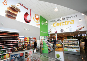 A shutter can separate the front area of the shop, allowing customers shop here 24/7, without queuing outside at a hatch