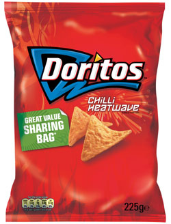Doritos is now the number one snack brand in volume across Ireland 