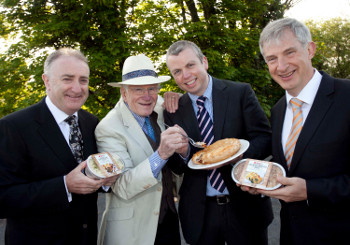 Leo Crawford, group chief executive, BWG Group; Eardley Liesching, sales manager, Daily Bake; Johnny Stinson, managing director, Daily Bake, and Willie O’Byrne, managing director, BWG Foods