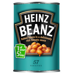 Perhaps the most famous of Heinz tinned products is Heinz Beanz which is available in a range of sizes and multipack formats