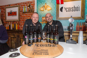 Coisbo Brewery from Denmark- Winner of the Dublin Craft Beer Cup at Alltech's International Craft Brews & Food Fair in Dublin's Convention Centre.