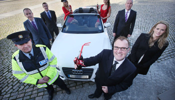At the launch of Coca-Cola&rsquo;s Designated Driver campaign are models Holly Carpenter and Kerri-Nicole Blanc together with (from left): Garda Derek Cloughley of the Garda National Traffic Bureau, VFI Chief Executive Padraig Cribben, Customer Marketing Executive for Licensed Trade at Coca-Cola HBC Ireland Peter Hughes, LVA Chairman Tom O&rsquo;Brien, Sonya Sheils of MEAS/drinkaware.ie and National Customer Manager for Licensed Trade at Coca-Cola HBC Ireland Brian Maher.