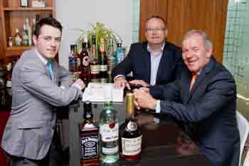 Of the European Elite (from left): Scholar Eoin O&rsquo;Neill with Edward Dillon & Co&rsquo;s Managing Director Andy O&rsquo;Hara and Regional Sales Manager Kevin Behan.