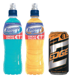 The Energise range includes Energise Sport and Energise Edge, which both focus on offering quality and value-for-money
