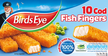 Birds Eye Fish Fingers are Ireland’s best selling fish fingers