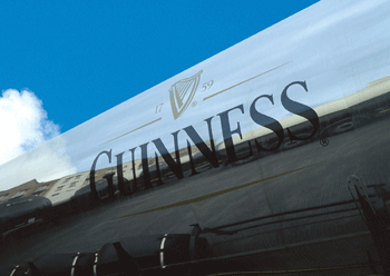 As economic conditions continued to impact the drinks market here, total beer sales at Diageo Ireland fell six per cent with Guinness sales down nearly nine per cent.