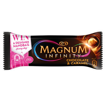 HB's Magnum Infinity - the ultimate Magnum experience made with rare Tanzanian cocoa and scattered with cocoa nibs