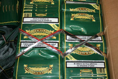 Counterfeit tobacco