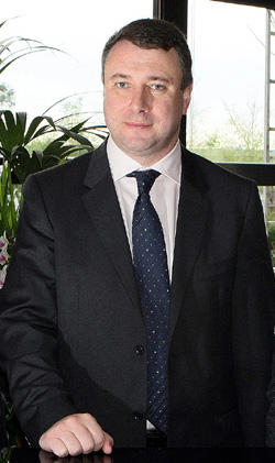 John Varley - new Managing Director of the Carlton Hotel Group.