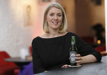Julie Guckian – appointed Marketing Manager for Heineken Ireland.