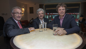 The Future of the Dublin pub speakers (from left): BWG Group's Leo Crawford, Raglan Road's Paul Nolan and Peach Pubs' Lee Cash.