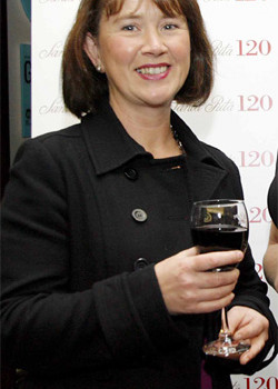 Maureen O'Hara of Gilbeys & Findlaters fame who has just launched Premier Wine Training to offer a broad range of courses to consumers and trade,