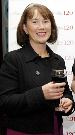 Maureen O'Hara of Gilbeys & Findlaters fame who has just launched Premier Wine Training to offer a broad range of courses to consumers and trade,